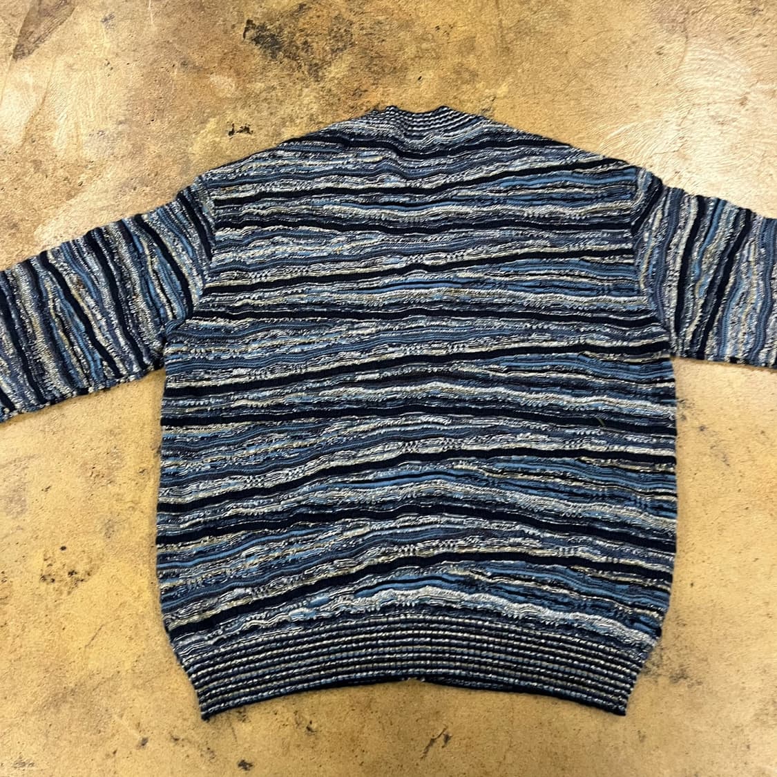 [정품] 미쏘니 스트라이프 패턴 가디건 b14 상품이미지4