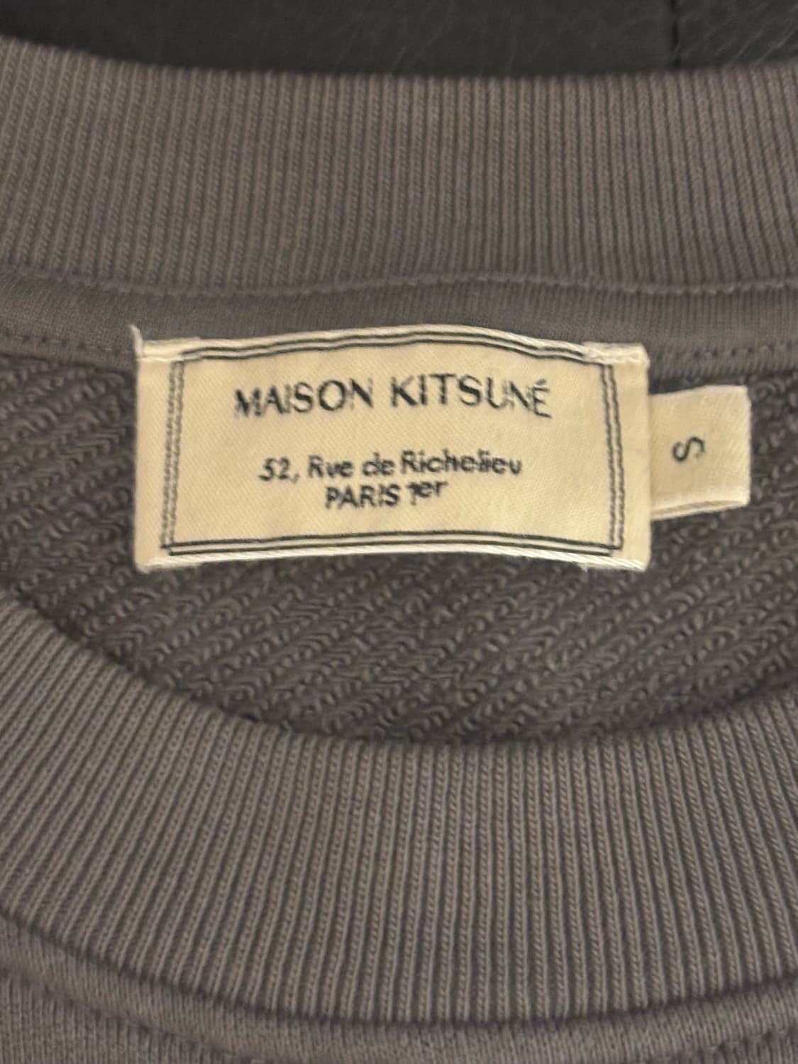 메종키츠네 19FW 쿨폭스 CD 레코드 맨투맨 상품이미지3