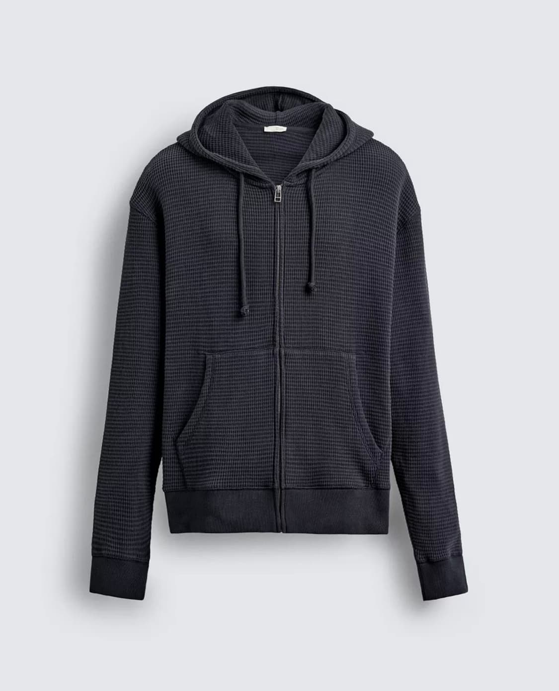 자라 와플 후드집업 상품이미지1