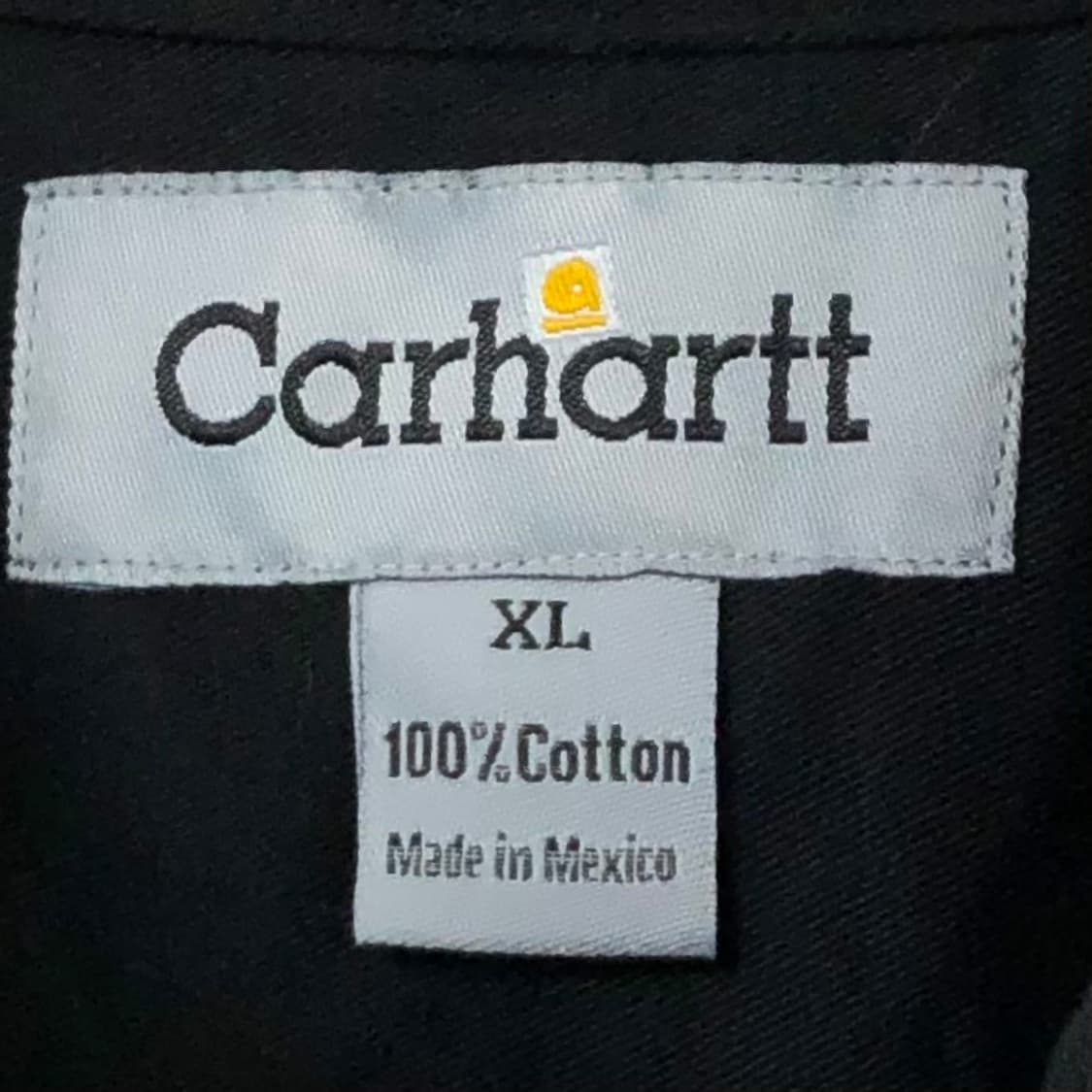 Xxl 칼하트 블랙 워크 셔츠 상품이미지3