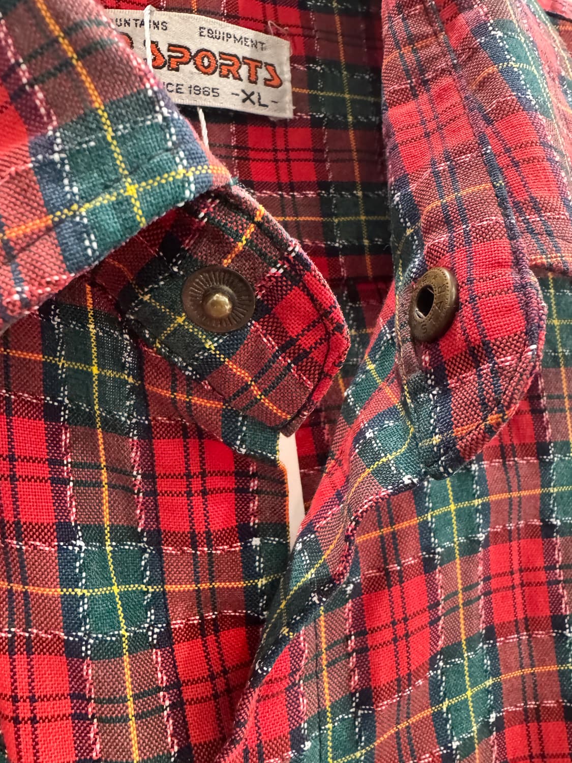 US vintage K2 sports 체크셔츠 상품이미지6