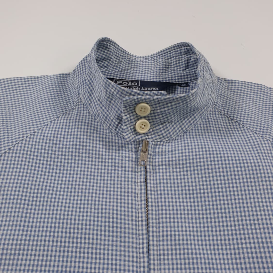 폴로 랄프로렌 체크 블루종 상품이미지8