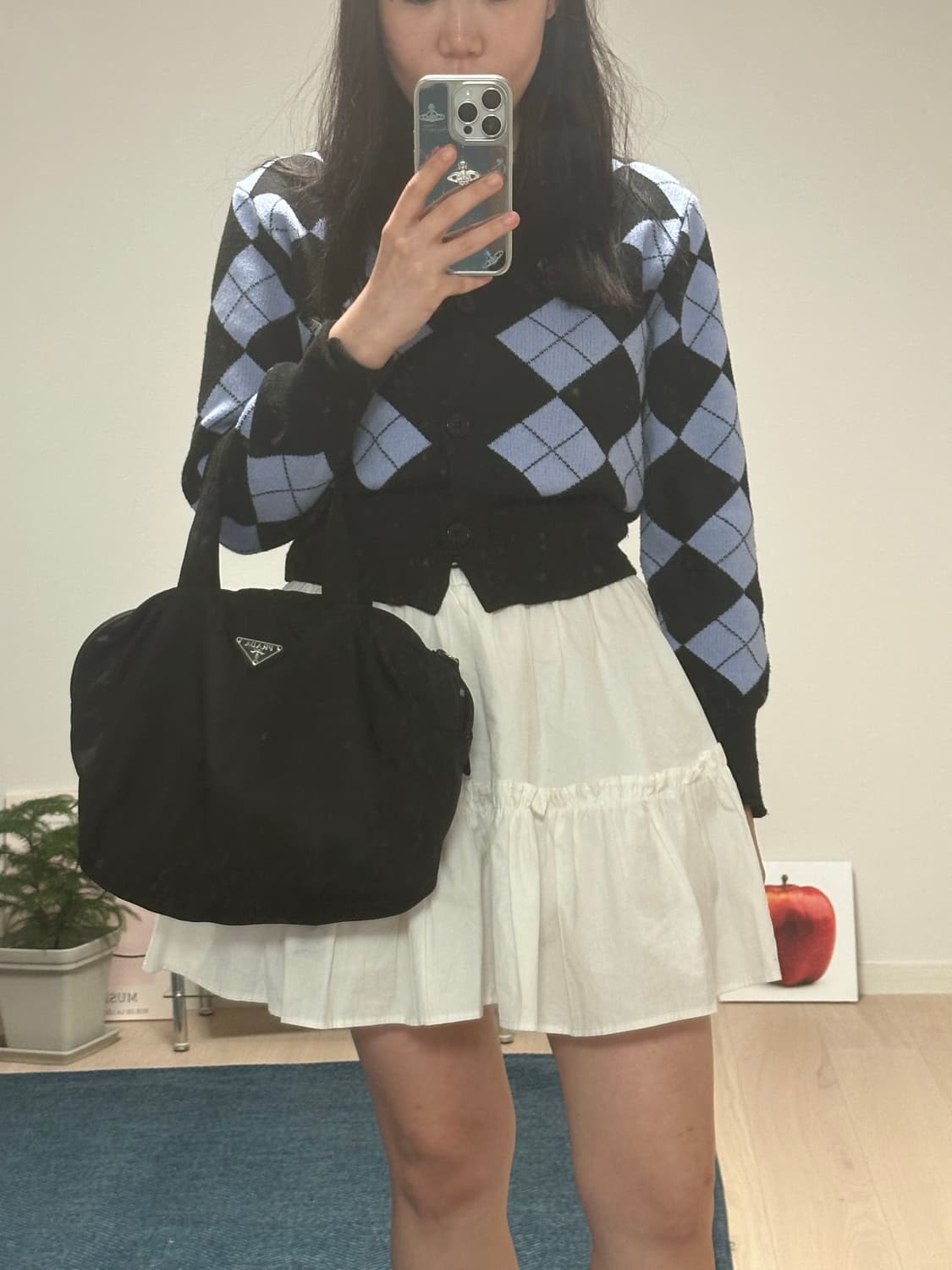 프라다 나일론 토트백 포코노 숄더백 상품이미지3