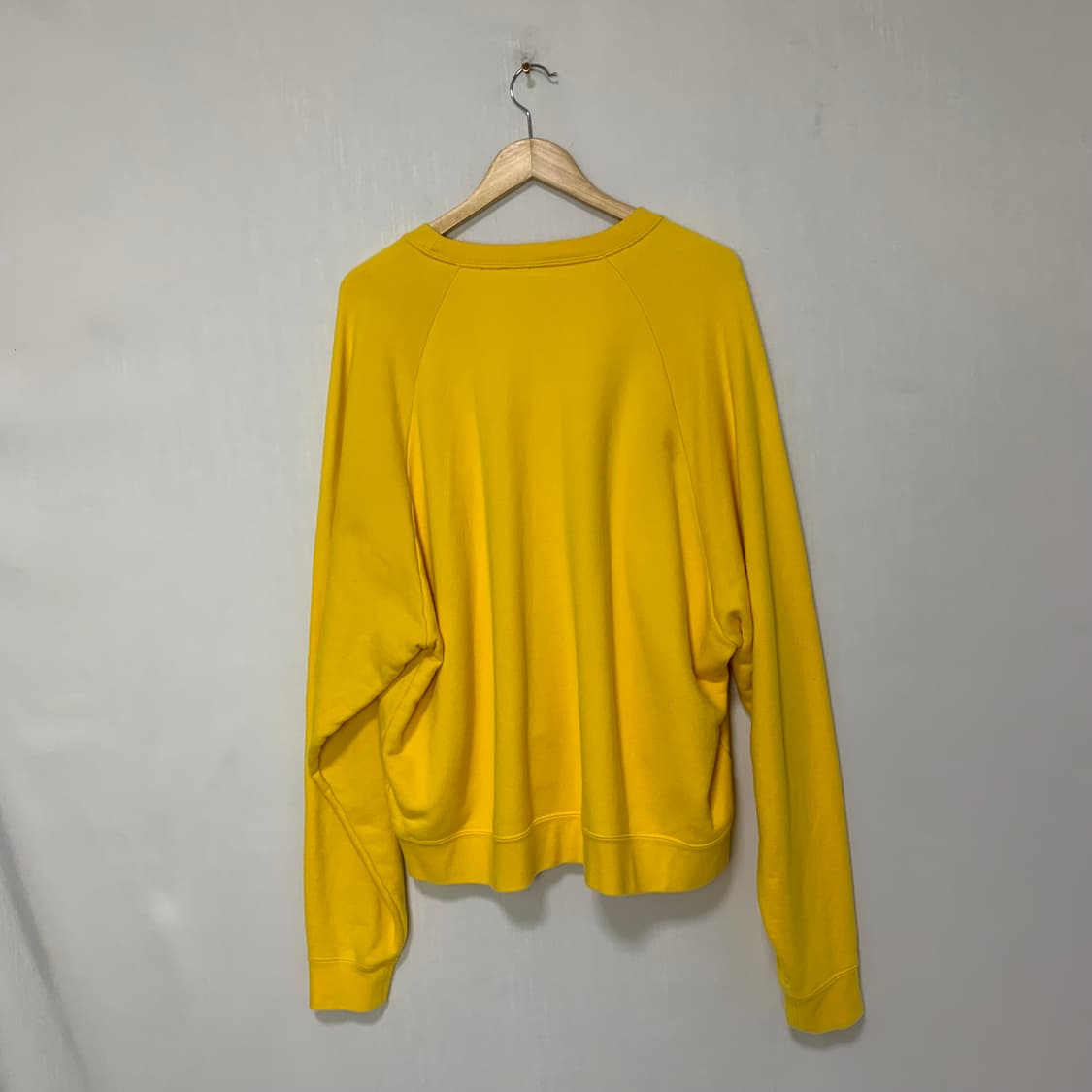 나이키 NSW 스포츠웨어 크롭 맨투맨 옐로우 여성 XL 빈티지 상품이미지6