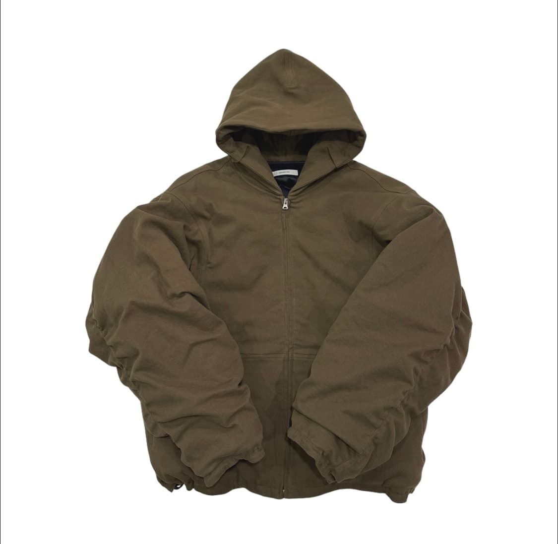 [2] 논노드 몰스킨 셔링 봄버 카키 브라운 상품이미지1