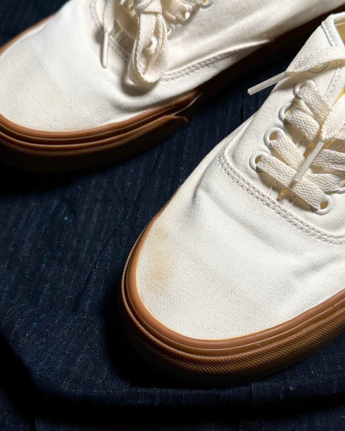 반스 어센틱 마시멜로 검 US10 상품이미지3