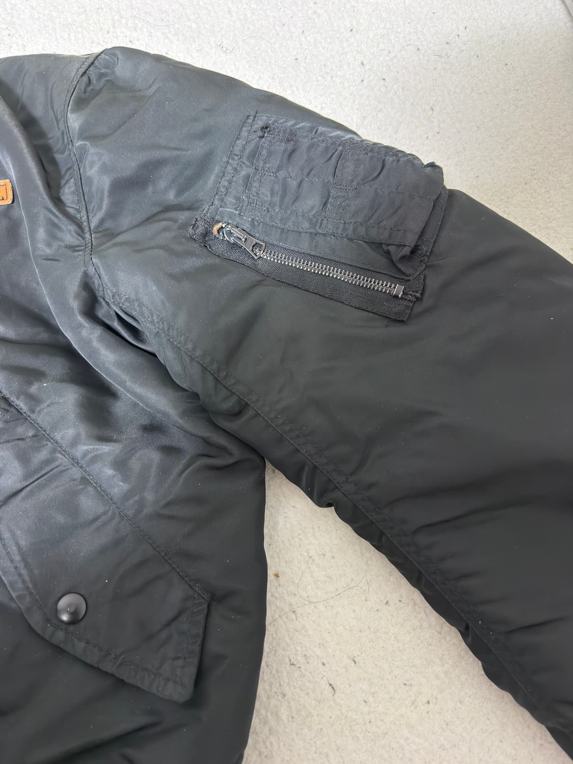 아비렉스 블랙 MA-1 항공 점퍼 상품이미지5