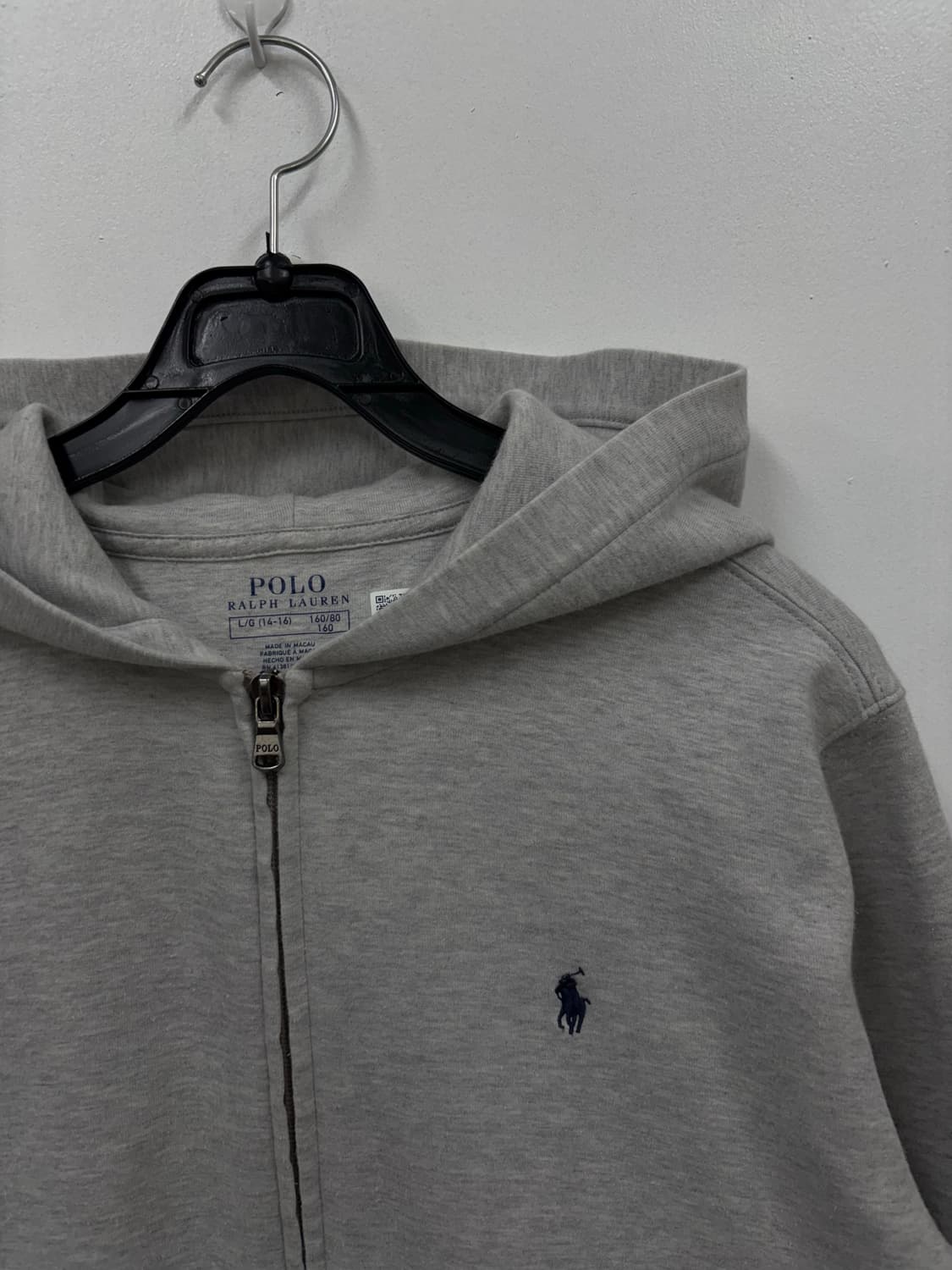 큐알인증 폴로랄프로렌 후드집업 상품이미지2