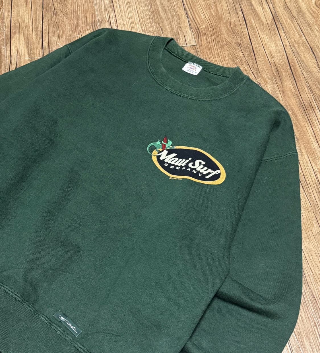 Crazy Shirts USA 마우이 서프 컴퍼니 기모 맨투맨 상품이미지1