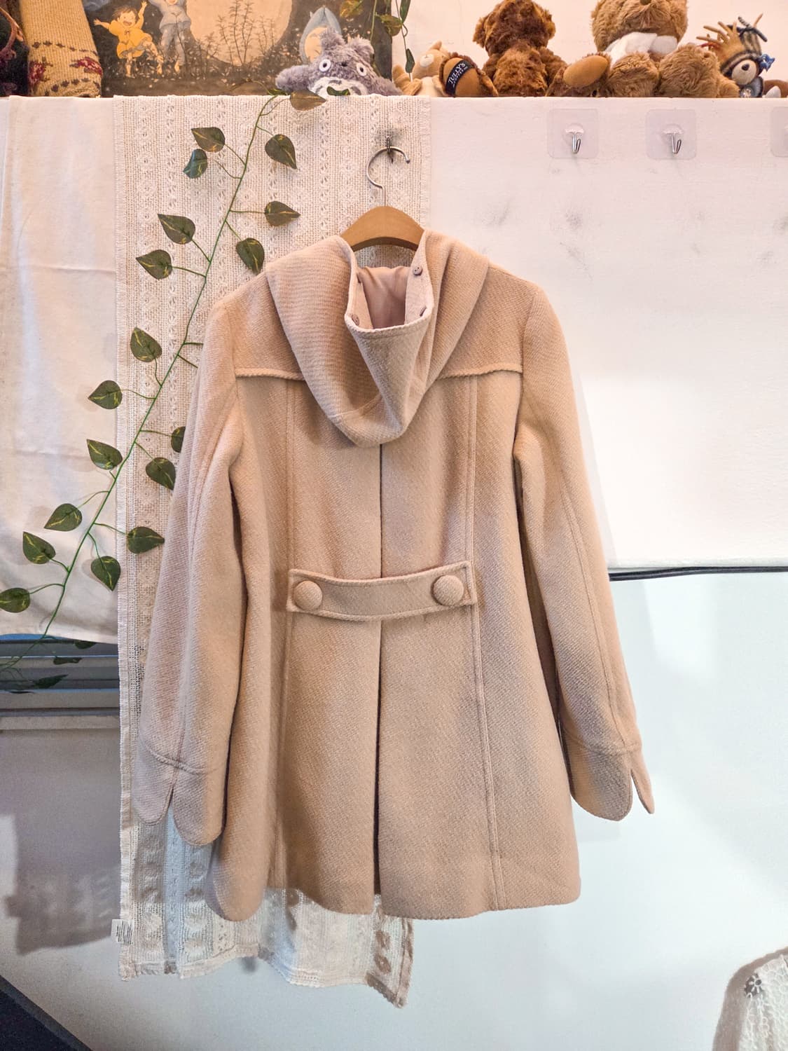 러블리 후드 코트 상품이미지4