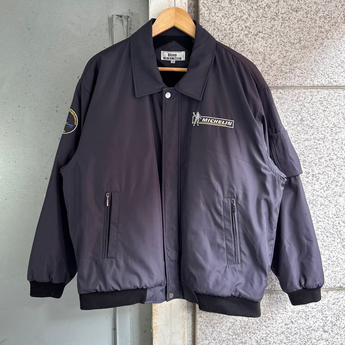 VTG 미쉐린 타이어 로고 자수 자켓 상품이미지3