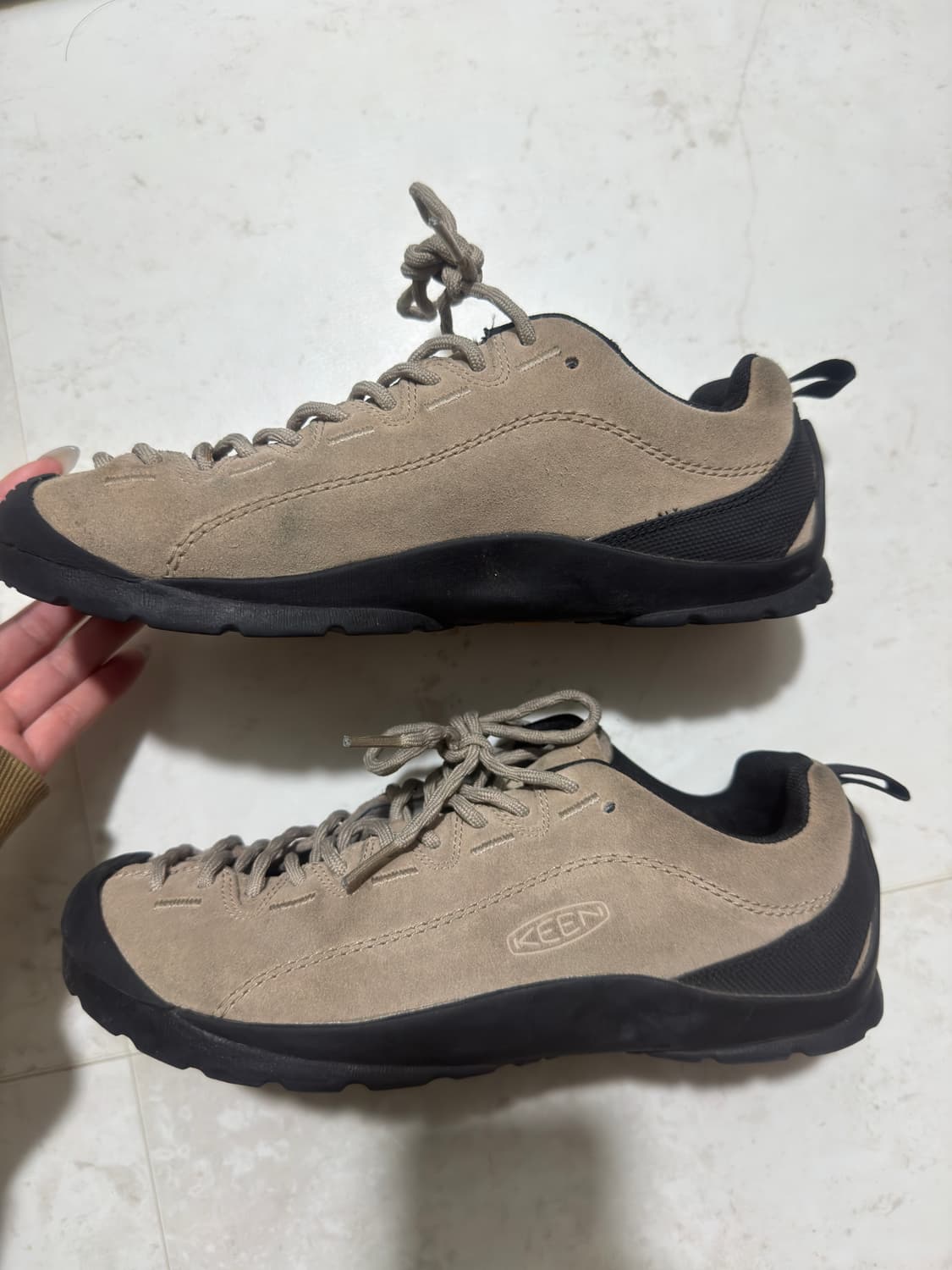 KEEN 킨 재스퍼 스니커즈 Beige 245 상품이미지3