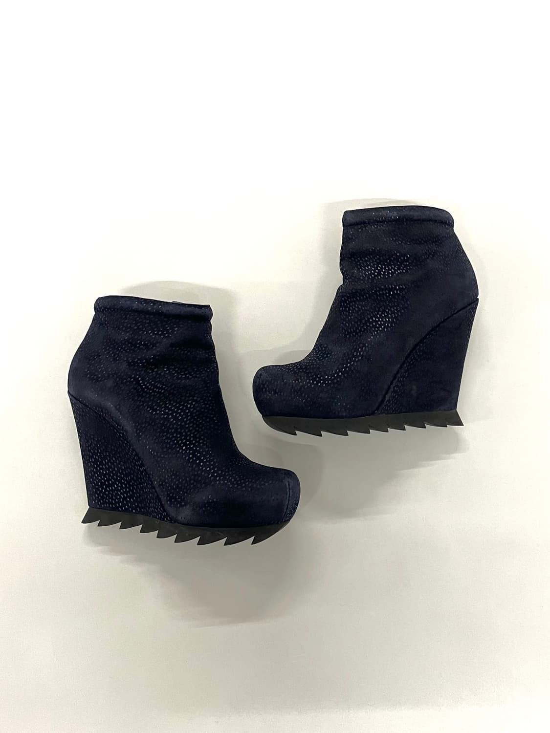 카밀라 스코브가드 레더 웨지힐 부츠 상품이미지1