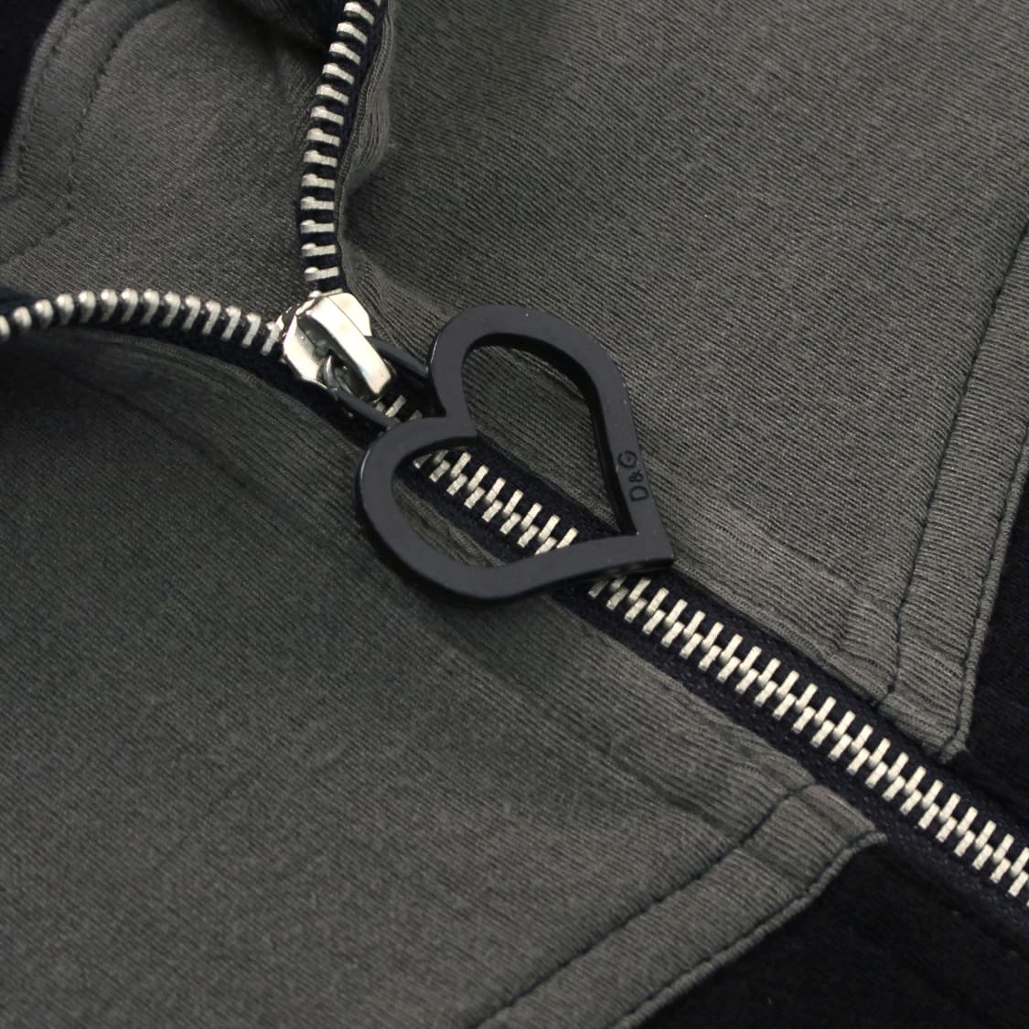 돌체앤가바나 DOLCE&GABBANA 빈티지 Y2K 하트 블랙 집업 상품이미지6