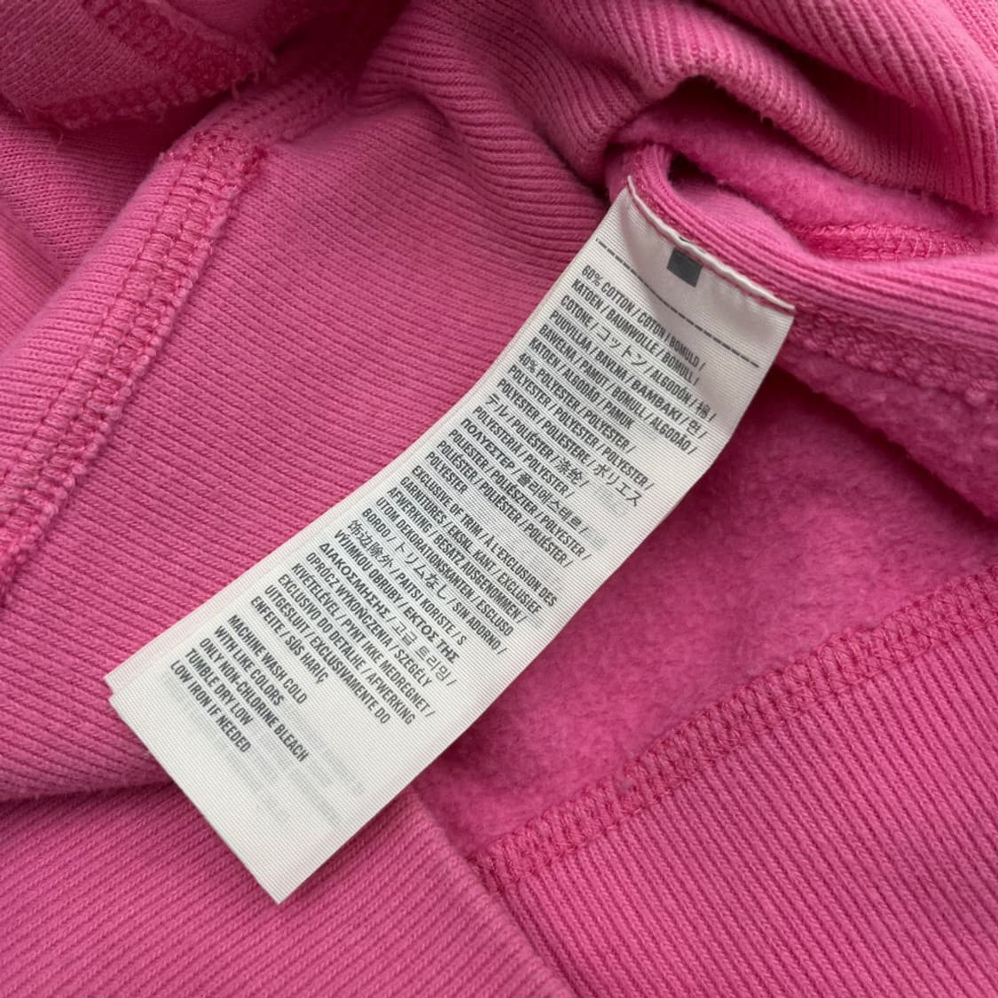 아베크롬비 패치로고 딸기맛 후드집업 S 상품이미지7