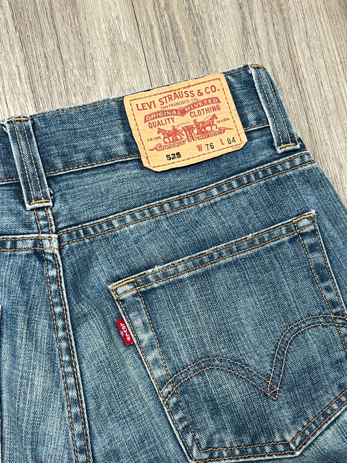 Levis 리바이스 525 나팔핏 부츠컷 데님 팬츠 상품이미지2