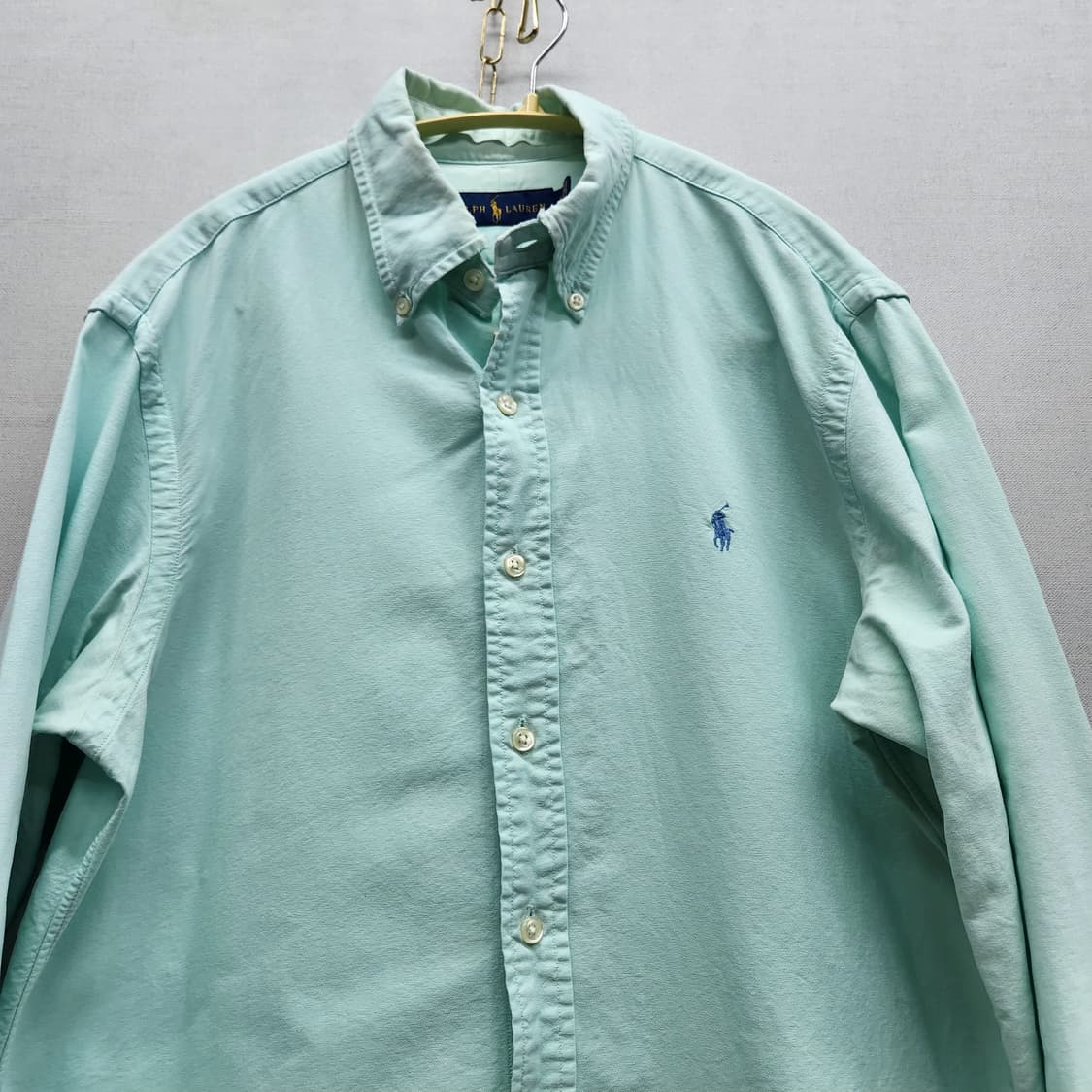 폴로랄프로렌 로고 옥스포드 셔츠 S(M) 남여공용 상품이미지2