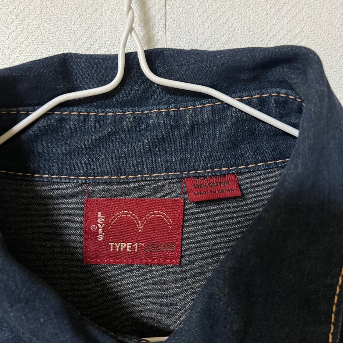 리바이스 타입원 데님셔츠 L 상품이미지3