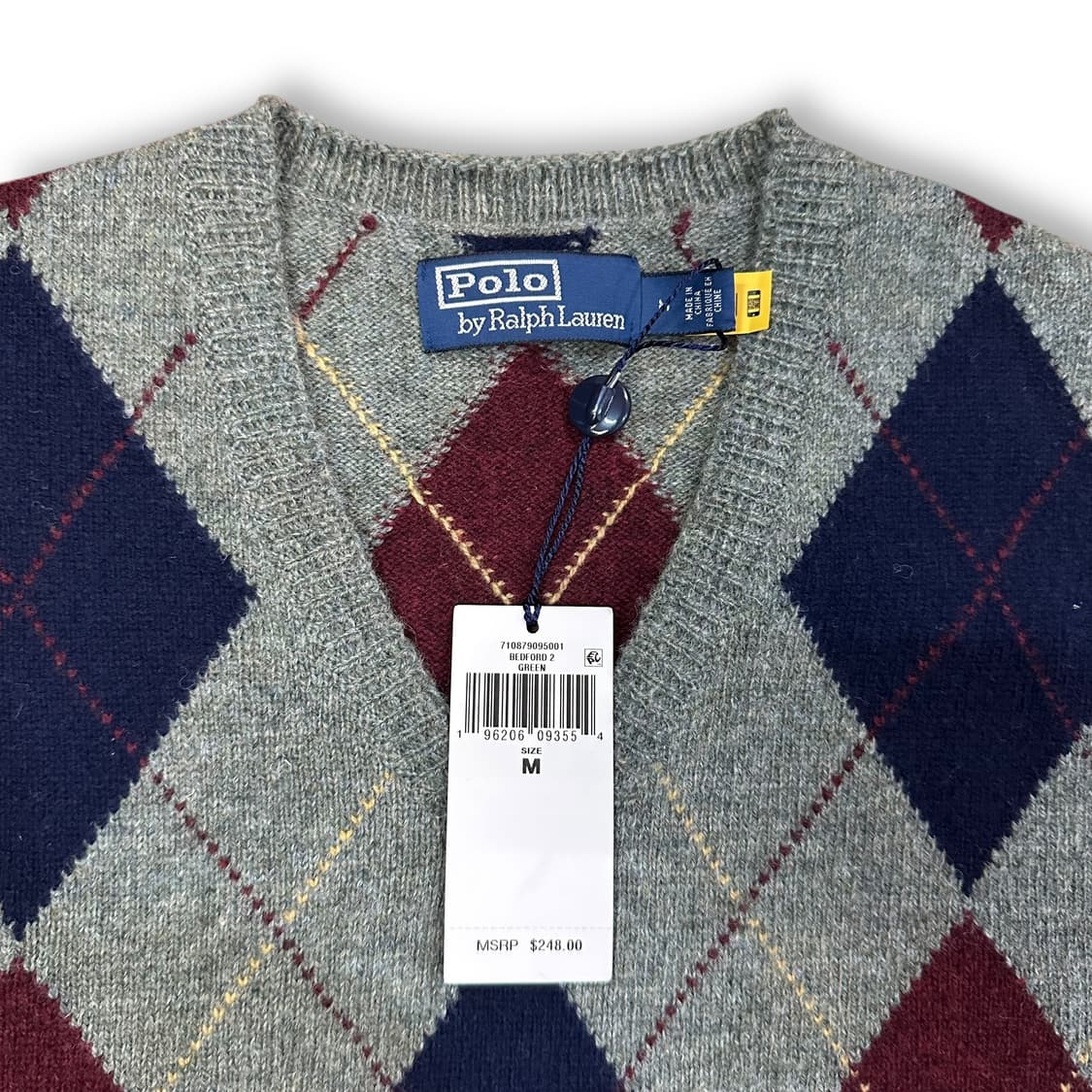 폴로랄프로렌 클래식 아가일 니트 베스트 상품이미지5