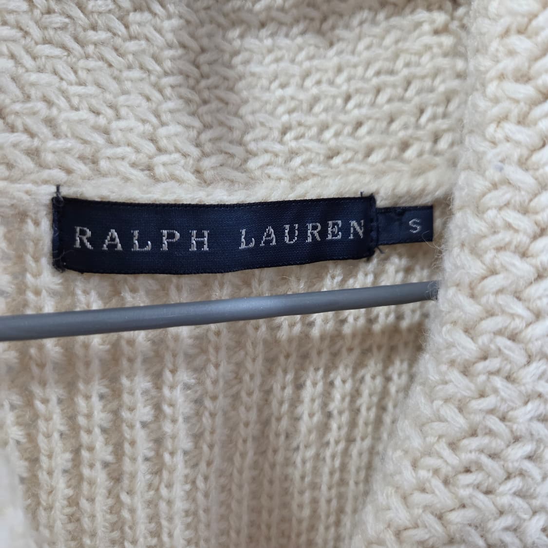 랄프로렌 숄카라 니트 가디건 S 상품이미지3