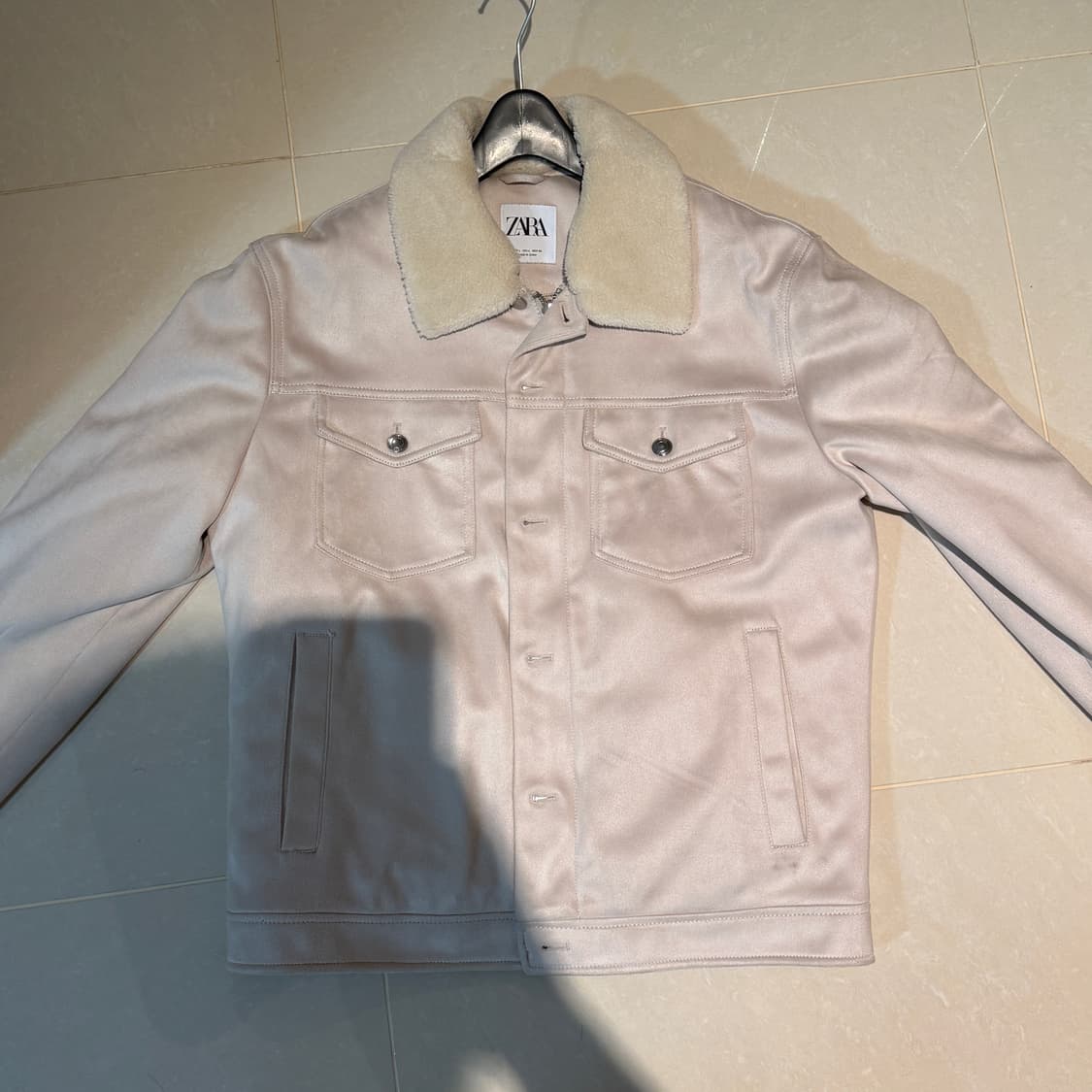 자라(Zara) 남자 베이지 자켓 L 상품이미지3