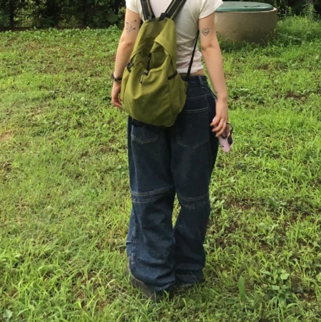 아워캐비넷 incision denim pants 절개 데님 팬츠 상품이미지6