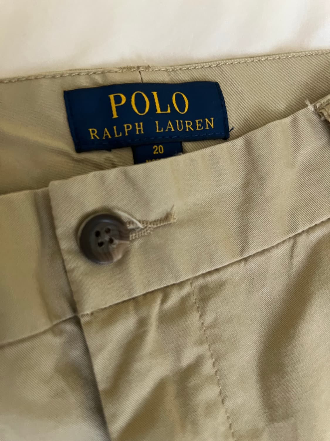 Polo 베이지색 치노 팬츠 상품이미지2