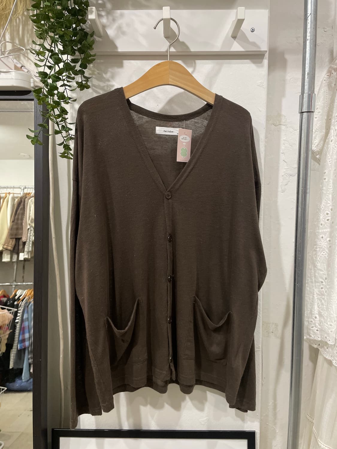 brown cardigan 상품이미지8