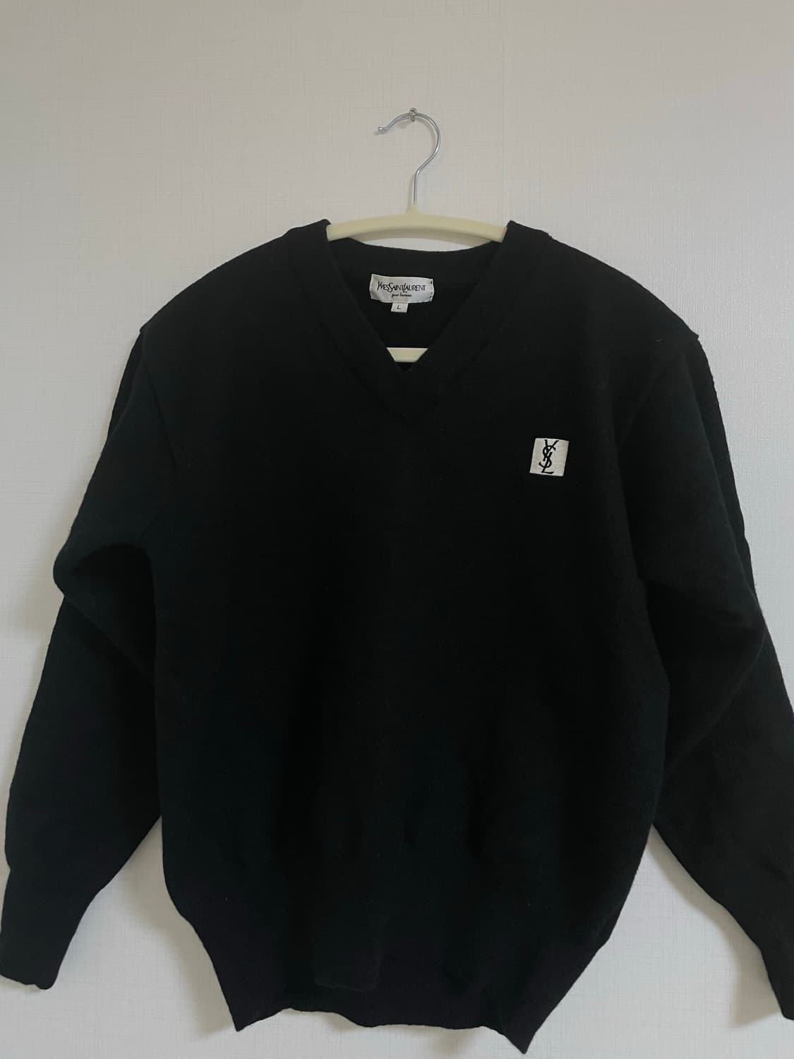 빈티지 입생로랑 울브이넥 니트 상품이미지4