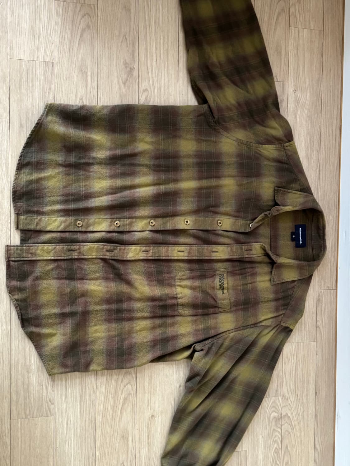 디스이즈네버댓 셔츠 Flannel Check Shirt 상품이미지5
