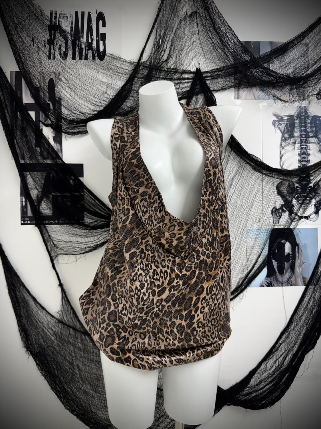 Snake pattern sleeveless 상품이미지5