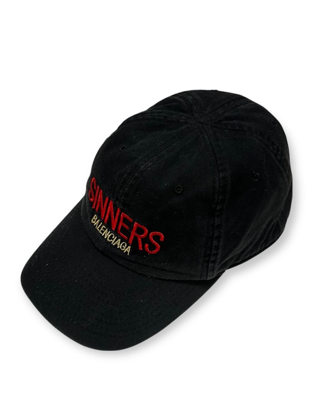 발렌시아가 17F/W 시너스 블랙 볼캡 상품이미지1
