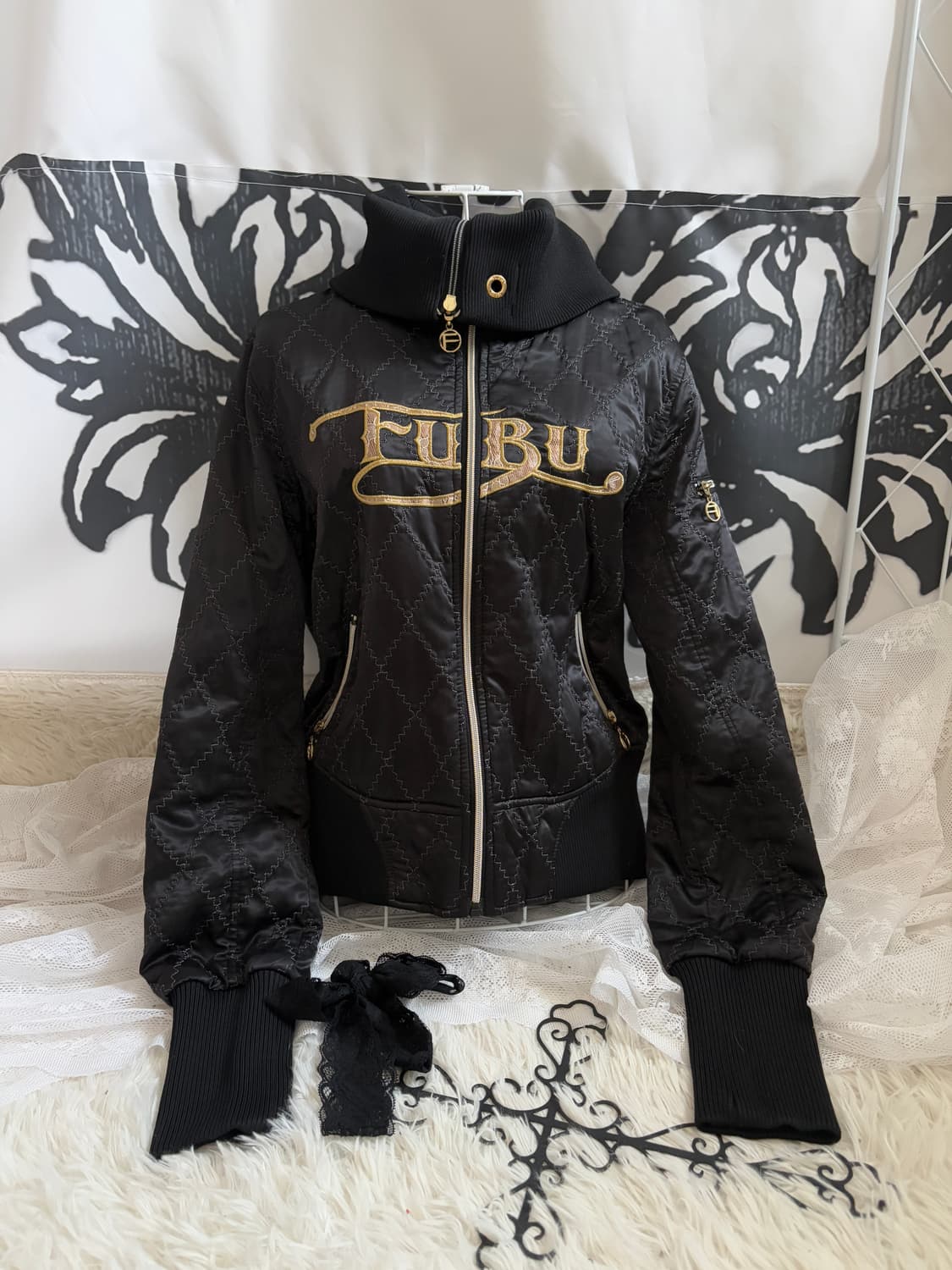 • Black fubu High-Neck Jacket 상품이미지1