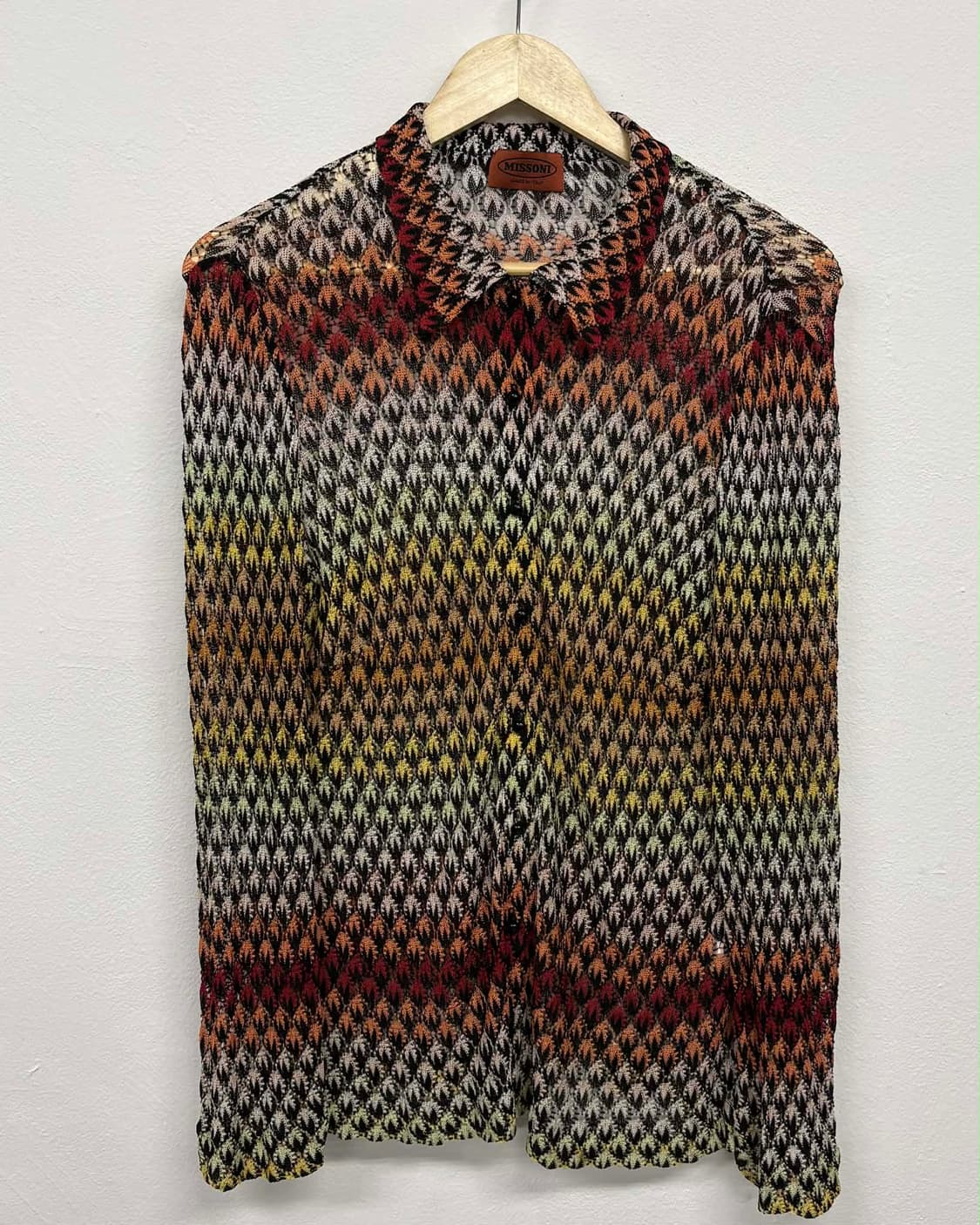 [88] 미쏘니 패턴 니트 썸머 가디건 상품이미지2