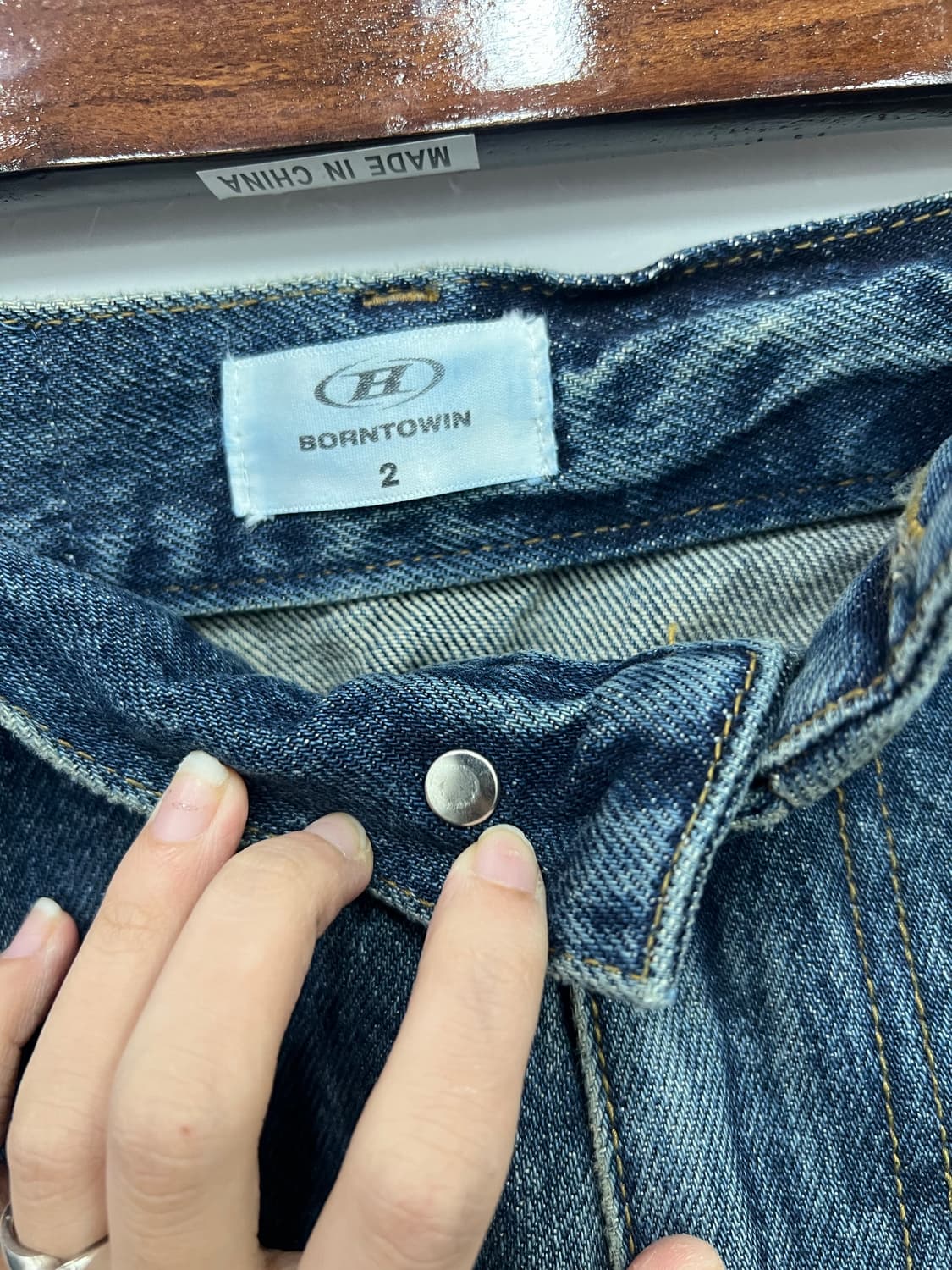 BORNTOWIN 청바지 상품이미지2