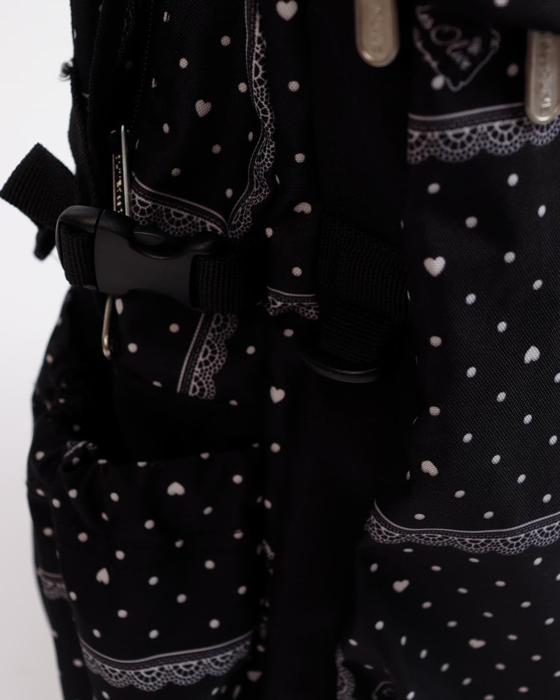 [OLIVE des OLIVE] 도트 & 레이스 패턴 백팩 상품이미지9