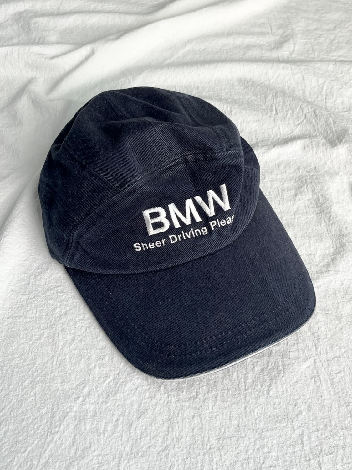 BMW 빈티지 네이비 볼캡 모자 상품이미지1
