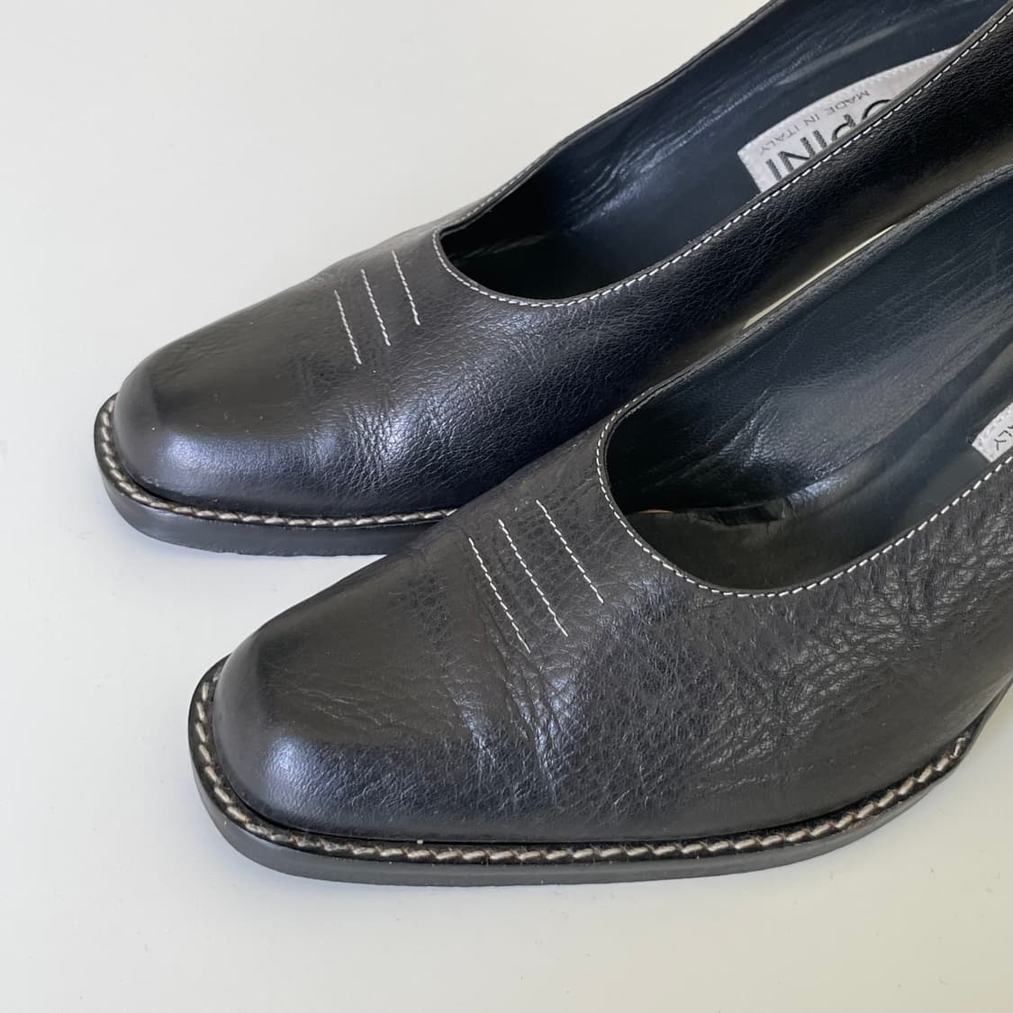 IACOPINI stitch pumps heel 상품이미지8