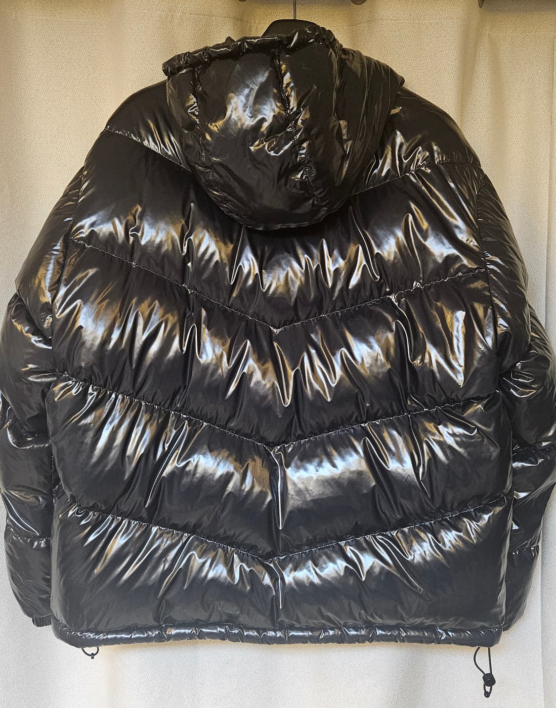 K-WAY(까웨) 블랙 유광&울소재 리버서블 덕다운( XXL) 상품이미지2