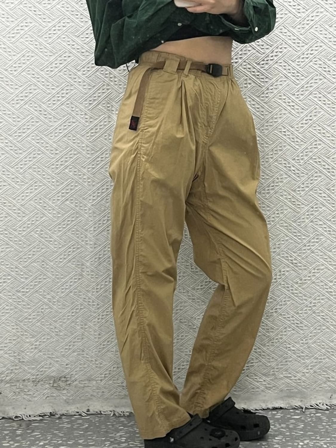 그라미치 워크웨어 캐주얼 벨티트 코튼 팬츠 S C06465 상품이미지1