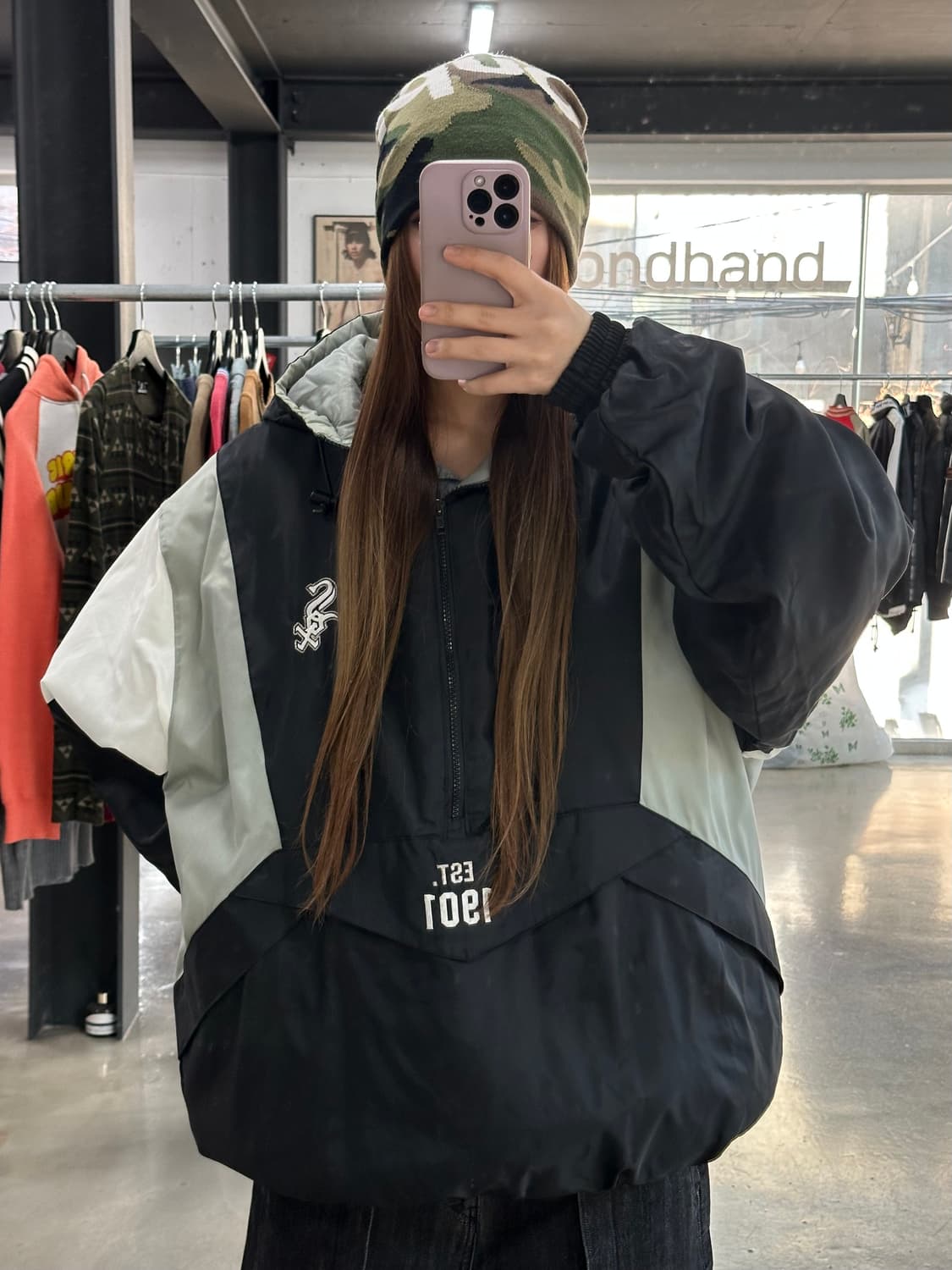 마제스틱 시카고 화이트 삭스 아노락 상품이미지4