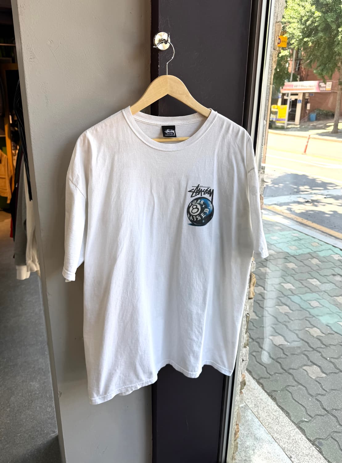 XXL/ 스투시 X 본앤레이즈드 8볼 반팔 상품이미지2
