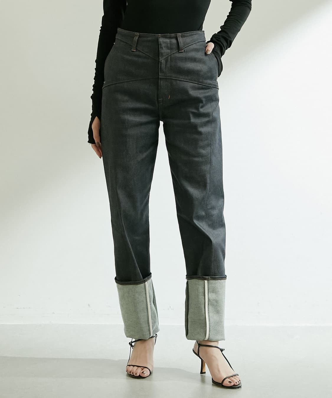 Fetico 하이라이즈 데님 팬츠 25인치 리바이스 상품이미지2