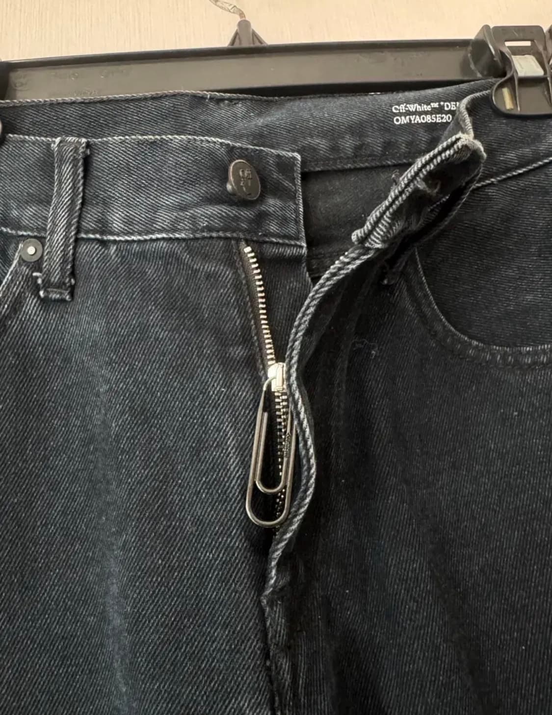 오프화이트 다이애고날 슬림 진 34 청바지 상품이미지2
