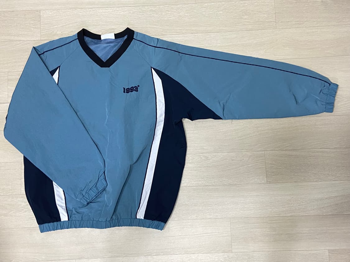 빈티지 파이닝 윈드브레이커_블루 상품이미지2