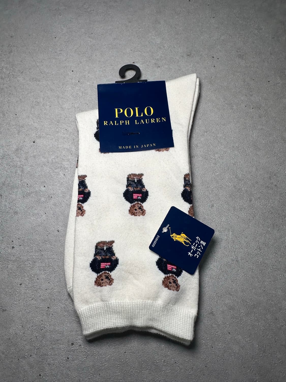 🧦 Polo Ralph Lauren 베어 패턴 양말 (새상품) 상품이미지1