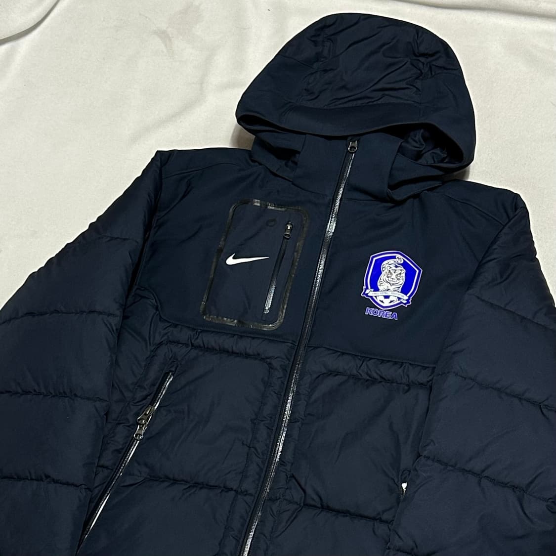 XL 나이키 12-13 국대 헤비필드 네이비 롱패딩 상품이미지1