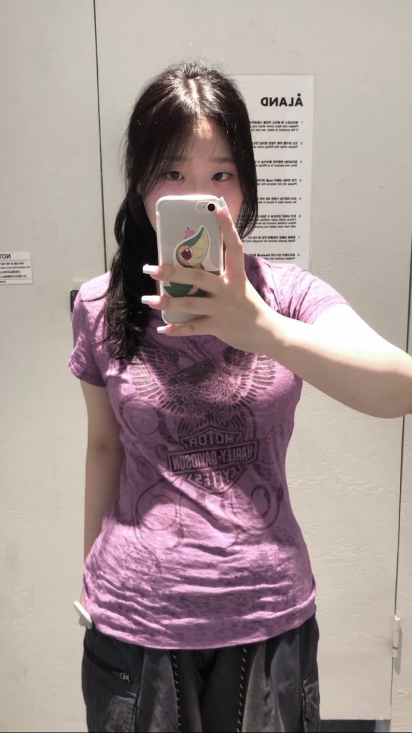 빈티지 할리데이비슨 반팔티 상품이미지1