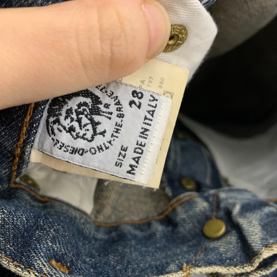 디젤 데님 청바지 워싱진 샌드 워싱 28인치 상품이미지8