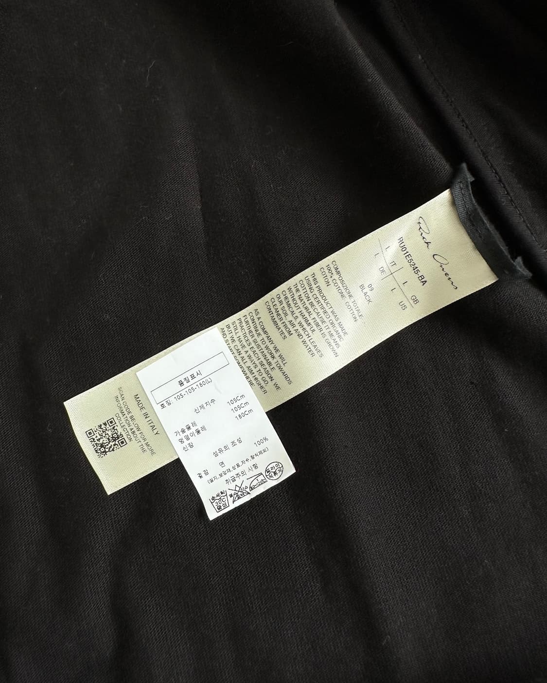 Rick Owens 25SS Hollywood 점보 플라이트 코튼 자켓 상품이미지9